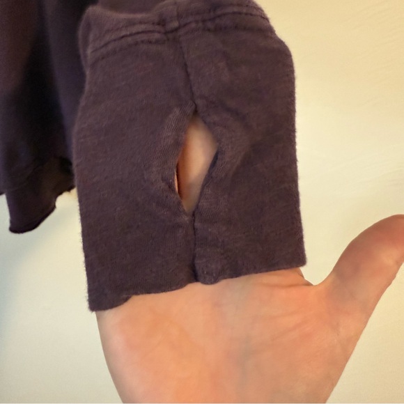 Women's 🪄 Zella 💜 Relaxed Long-Sleeve Slub Tee - Picture 3 of 6